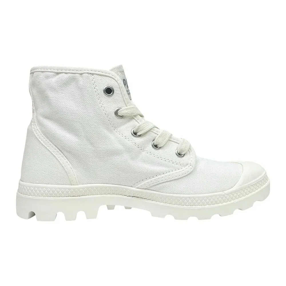 Palladium Pampa Hi Original Lace Up Sneakers 92352-116-M - Size 8 - Star White